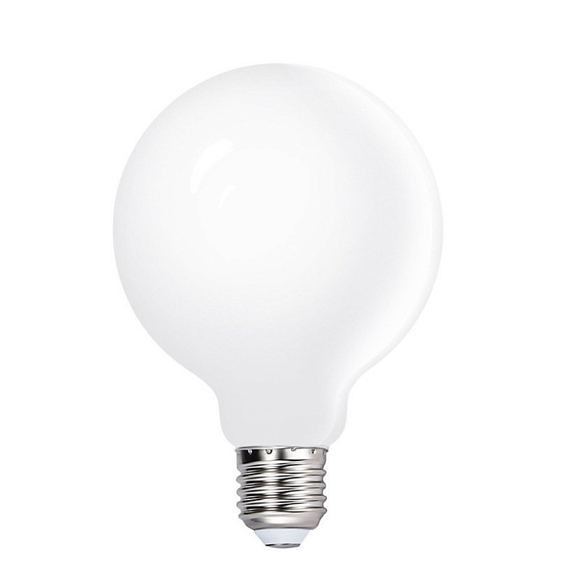 Белая матовая лампочка LED E27 12W white Белый Прозрачный Белая матовая лампочка LED E27 12W white Белый Прозрачный в Саратове | Loft Concept