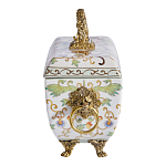 Шкатулка с фигуркой льва на крышке Eden Garden варинант исполнения - 4 | Loft Concept в Саратове