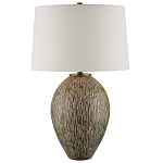 Настольная лампа с текстурным узором Movement of Smooth Lines варинант исполнения - 3 | Loft Concept в Саратове