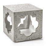 Приставной столик с перламутром Bone Inlay Side Table Floral Design варинант исполнения - 1 | Loft Concept в Саратове