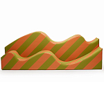 Дизайнерский модульный диван волнистой формы с цветным принтом Poltronova Superonda Sofa варинант исполнения - 27 | Loft Concept в Саратове