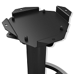 Барный стул вращающийся со спинкой Синий Велюр Vendramin Chair варинант исполнения - 7 | Loft Concept в Саратове