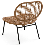 Садовое кресло из искусственного ротанга Mills Rattan Wicker Chair варинант исполнения - 3 | Loft Concept в Саратове