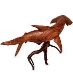 Статуэтка акула-молот деревянная Hammer варинант исполнения - 2 | Loft Concept в Саратове