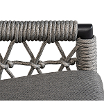 Кресло уличное темно-серое Street Bliss варинант исполнения - 4 | Loft Concept в Саратове