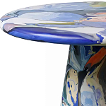 Дизайнерский журнальный стол с цветным орнаментом Unyly варинант исполнения - 3 | Loft Concept в Саратове