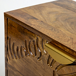 Прикроватная тумба с фактурным фасадом Termite варинант исполнения - 2 | Loft Concept в Саратове