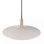 Подвесной светильник круглый в сочетании дерева и металла Space варинант исполнения - 2 | Loft Concept в Саратове