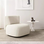 Дизайнерский журнальный стол белый в форме геометрических фигур Cydogic варинант исполнения - 1 | Loft Concept в Саратове