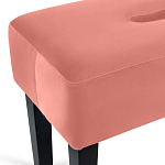 Мягкий  пуф на черных ножках Winton Pouf варинант исполнения - 22 | Loft Concept в Саратове