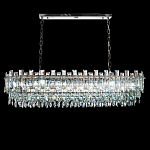 Люстра овальная с хрустальными подвесками Gorgeous Crystal Light варинант исполнения - 5 | Loft Concept в Саратове