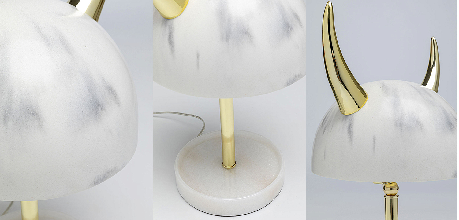 Настольная лампа Marble with Horns - Loft-Concept в Саратове