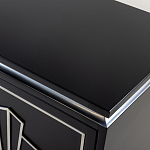 Черный комод в стиле арт-деко Luciano варинант исполнения - 7 | Loft Concept в Саратове