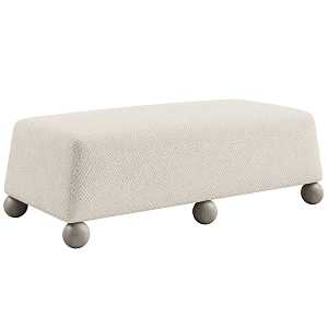 Дизайнерская Банкетка Wakonda с деревянными шариками 