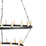 Люстра круглая двухъярусная Lightness and Scale варинант исполнения - 1 | Loft Concept в Саратове