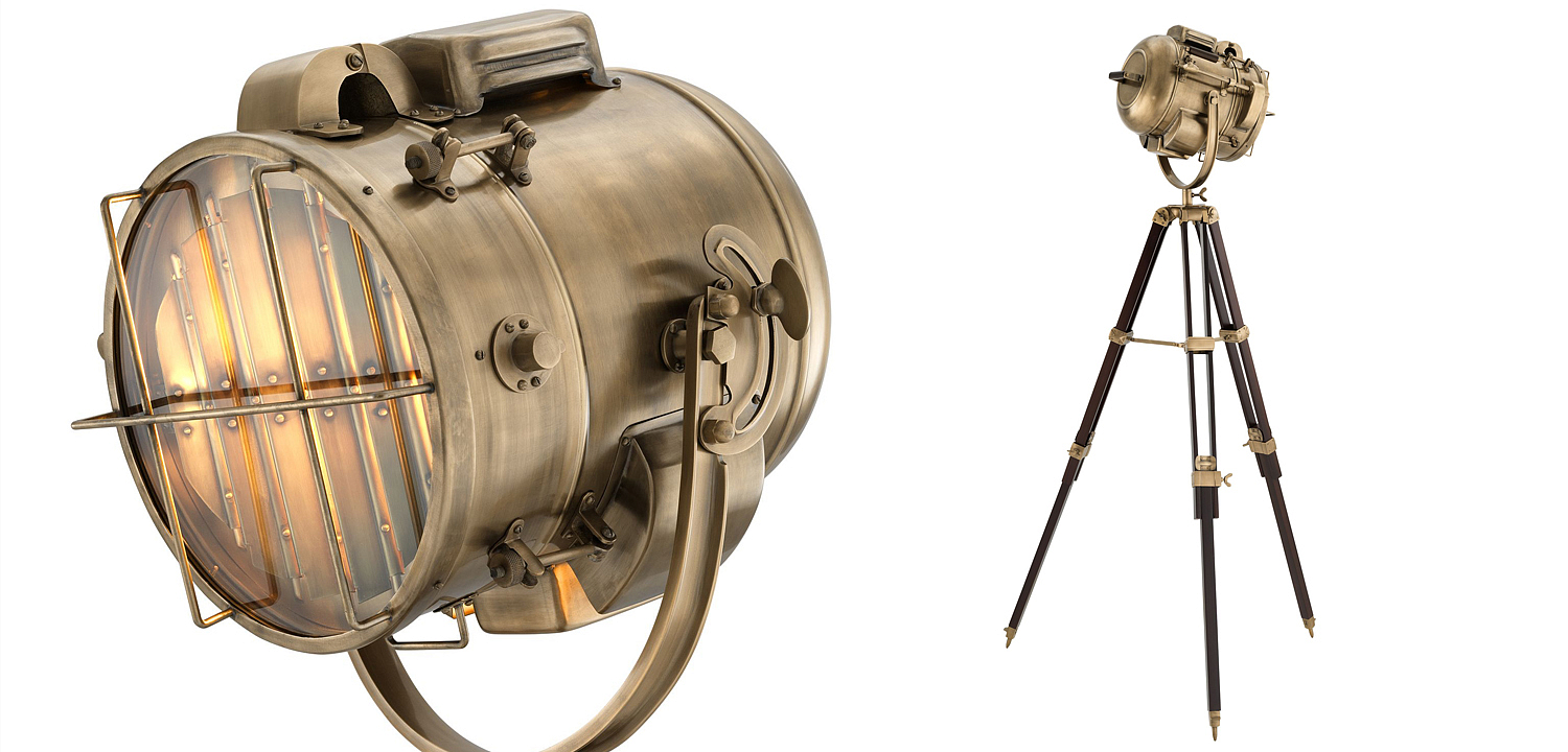 Торшер Eichholtz Floor Lamp Atlantic brass Торшер Eichholtz Floor Lamp Atlantic brass - Loft-Concept в Саратове