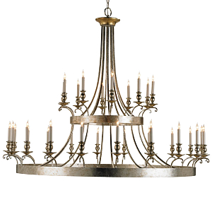 Люстра большая двухъярусная на 30 ламп Grand Chandelier