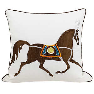 Декоративная подушка Hermes Horse Pillow