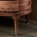 Комод деревянный с 7-ю ящиками Moon Walnut Furniture варинант исполнения - 7 | Loft Concept в Саратове