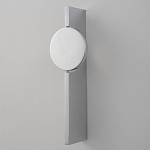 Бра с круглым зеркальным диском на прямоугольном соновании Reflection Circle Glow варинант исполнения - 1 | Loft Concept в Саратове