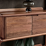 Стеллаж в гостиную для книг Moon Walnut Furniture варинант исполнения - 7 | Loft Concept в Саратове