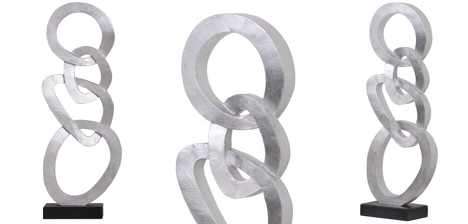 Статуэтка Anillos Statuette silver II Статуэтка Anillos Statuette silver II - Loft-Concept в Саратове