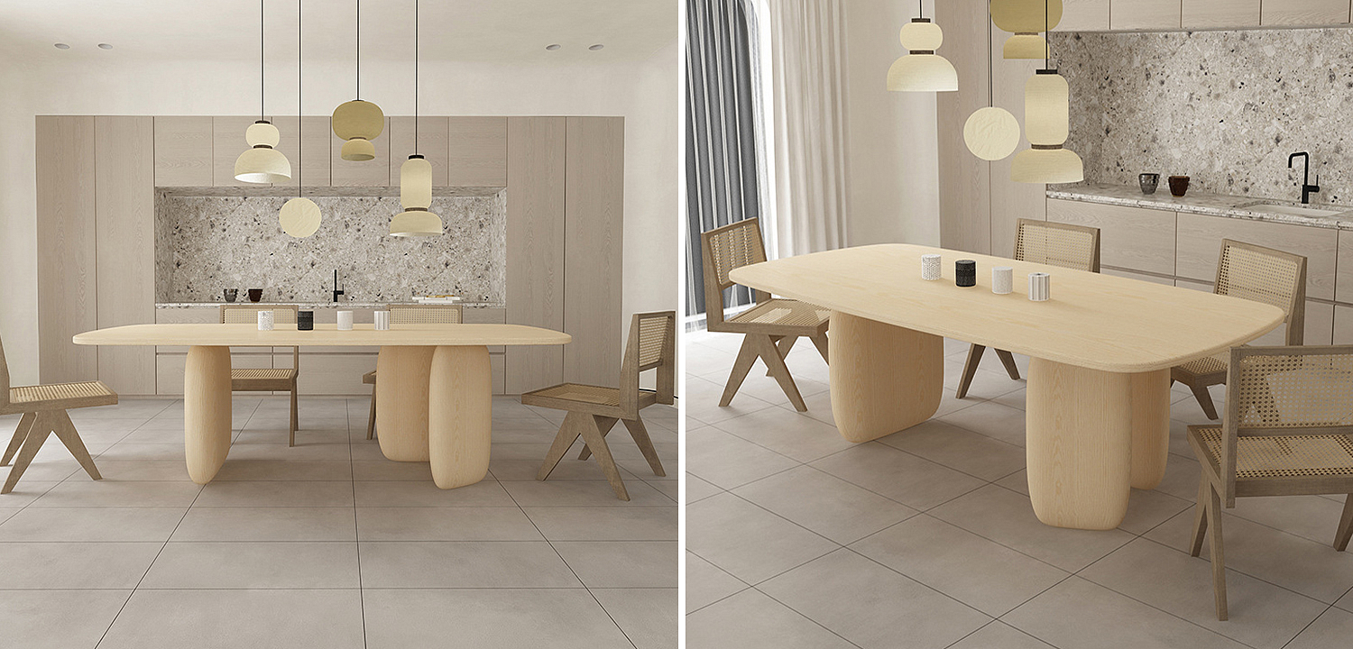 Обеденный стол Colon Dining Table Обеденный стол Colon Dining Table - Loft-Concept в Саратове