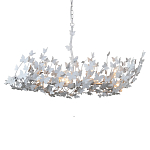 Люстра с абажуром оформленным в виде стаи бабочек Eternal Butterflies варинант исполнения - 1 | Loft Concept в Саратове