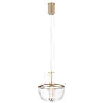 Подвесной светильник с плафоном из акрила и металлическим основанием Blanton 23 варинант исполнения - 4 | Loft Concept в Саратове