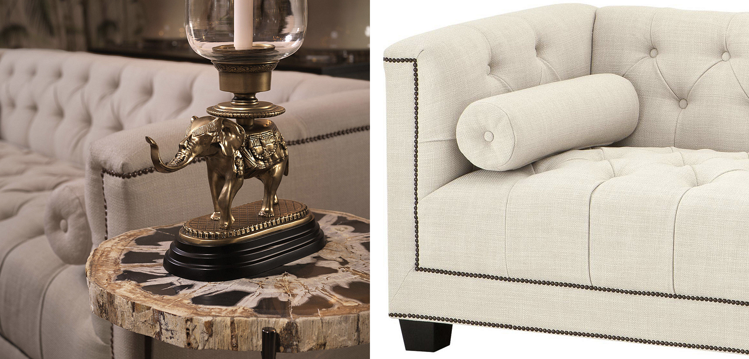 Диван Eichholtz Sofa Paolo Panama natural Диван Eichholtz Sofa Paolo Panama natural - Loft-Concept в Саратове