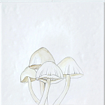 Плитка с узором Поганки варинант исполнения - 2 | Loft Concept в Саратове