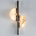 Бра  с фигурным мраморным рассеивателем Spiral of Warm Light варинант исполнения - 10 | Loft Concept в Саратове