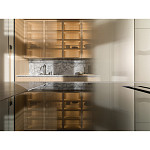 Кухонный гарнитур из камня и дерева с раздвижными дверцами TIVALÌ 2.0 Dada Engenereed Kitchen варинант исполнения - 3 | Loft Concept в Саратове