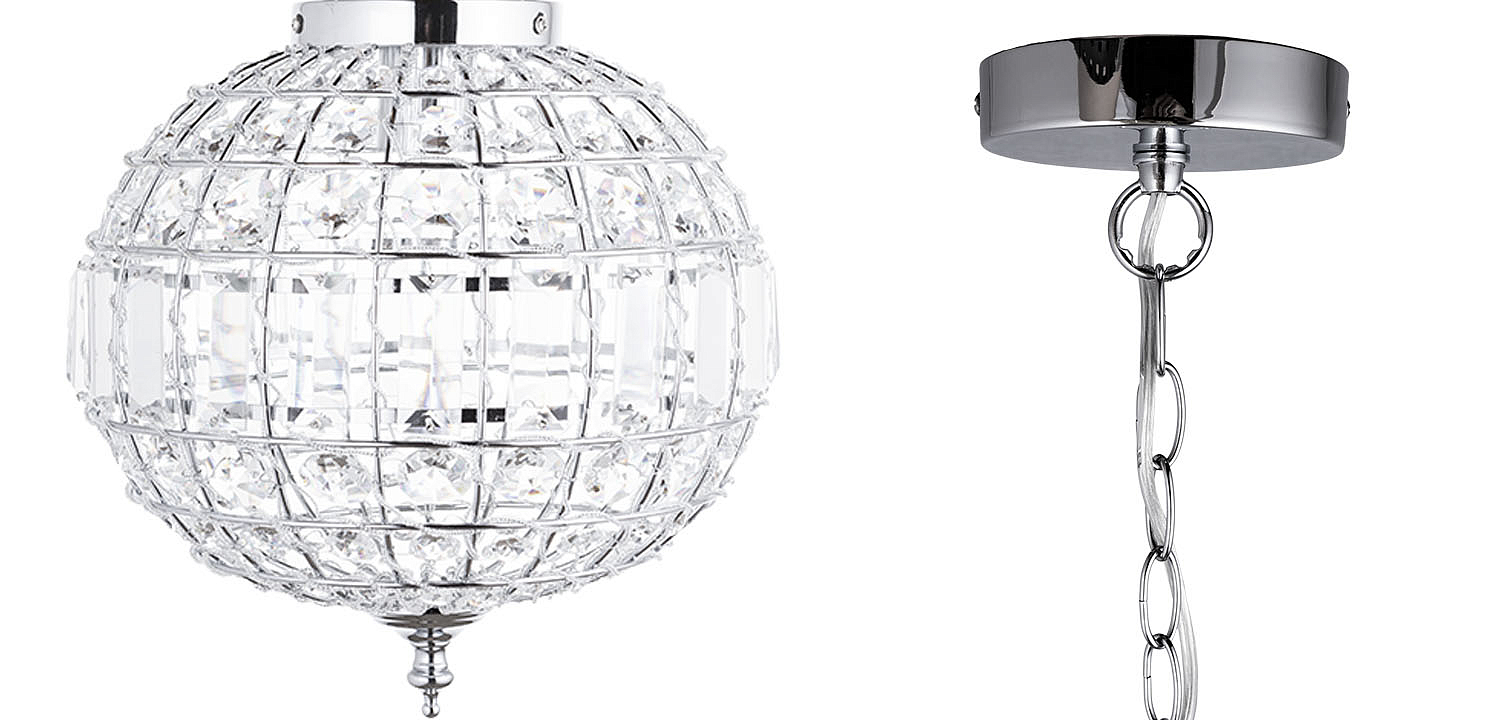 Подвесной светильник Casbah Crystal silver 30 Подвесной светильник Casbah Crystal silver 30 - Loft-Concept в Саратове