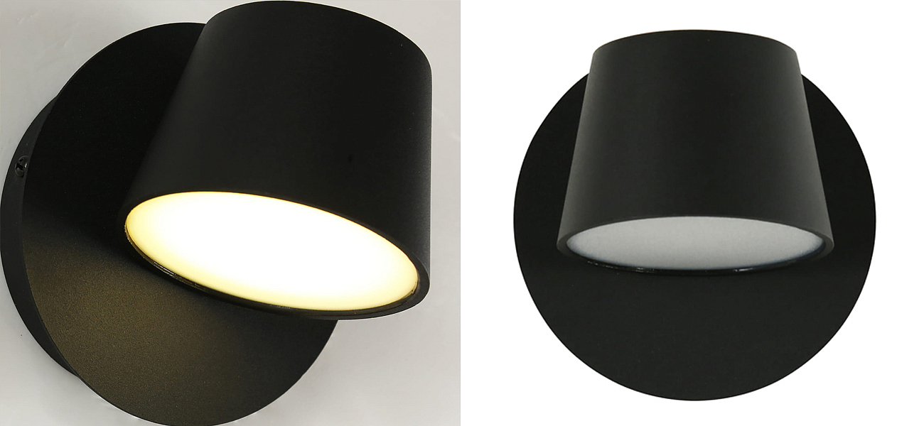 Бра в черном цвете Retro Future Light Бра в черном цвете Retro Future Light - Loft-Concept в Саратове