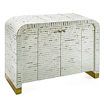 Буфет в гостиную с инкрустацией  Mother of Pearl Inlay Cabinet варинант исполнения - 4 | Loft Concept в Саратове