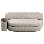 Диван двухместный со столиком Ulysses варинант исполнения - 2 | Loft Concept в Саратове