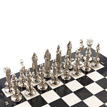 Шахматы Ренессанс с доской из натурального мрамора Decorative Thematic Chess варинант исполнения - 3 | Loft Concept в Саратове
