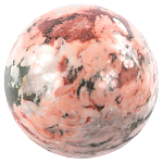 Шар декоративный из натурального камня Креноид Natural Stone Spheres 7.5 см варинант исполнения - 1 | Loft Concept в Саратове