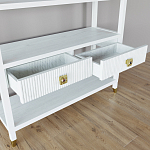 Стеллаж с двумя ящиками Elsa Dreams White варинант исполнения - 3 | Loft Concept в Саратове