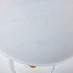 Кофейный столик с белой мраморной столешницей Clipper варинант исполнения - 2 | Loft Concept в Саратове