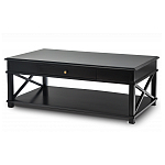 Широкий кофейный столик с ящиком Monsignor варинант исполнения - 3 | Loft Concept в Саратове