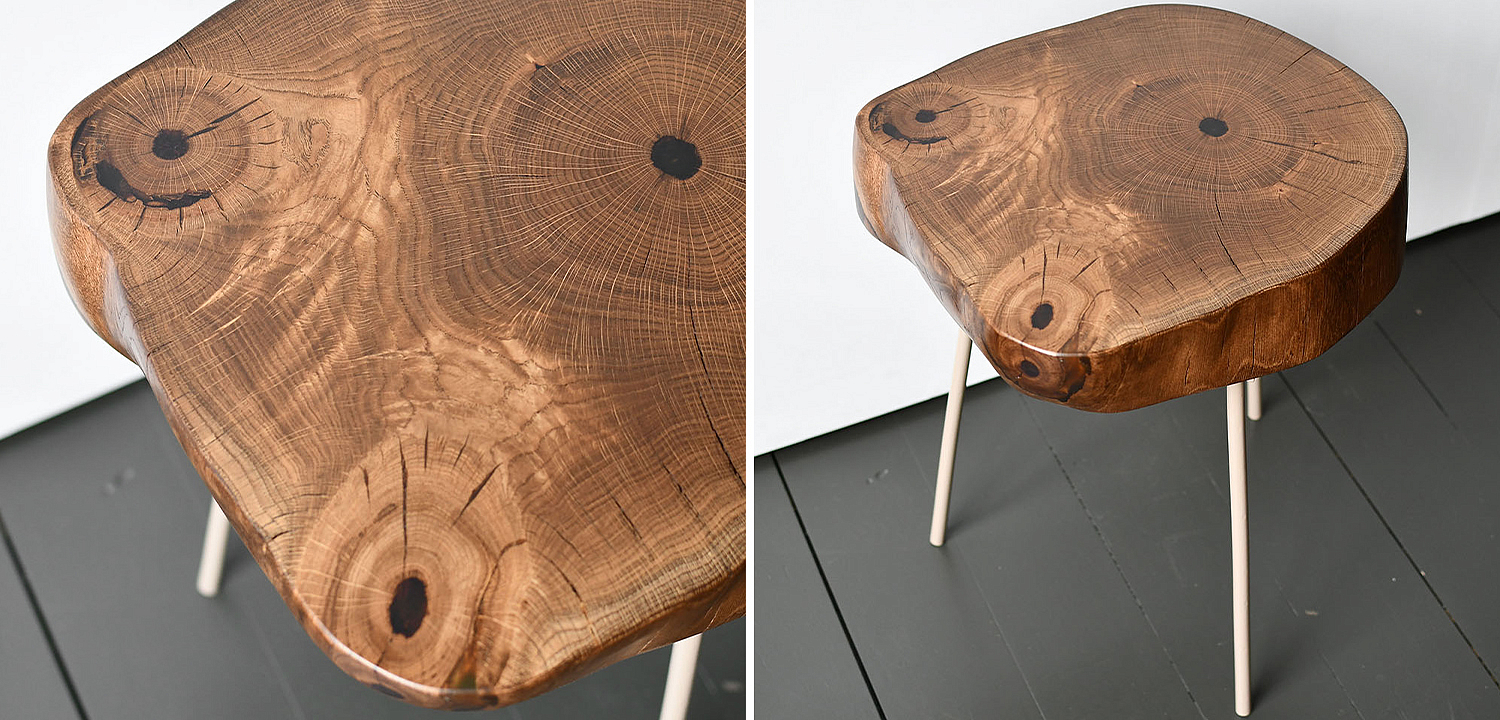 Приставной стол Povey Industrial Metal Rust Side Table Приставной стол Povey Industrial Metal Rust Side Table - Loft-Concept в Саратове