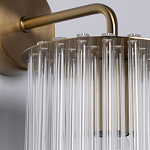 Бра с круглым основанием и длинными прозрачныи стеклянными трубками Nembus варинант исполнения - 5 | Loft Concept в Саратове