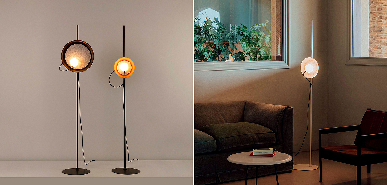Напольный светильник с магнитным плафоном MARGOTT FLOR LAMP Напольный светильник с магнитным плафоном MARGOTT FLOR LAMP - Loft-Concept в Саратове