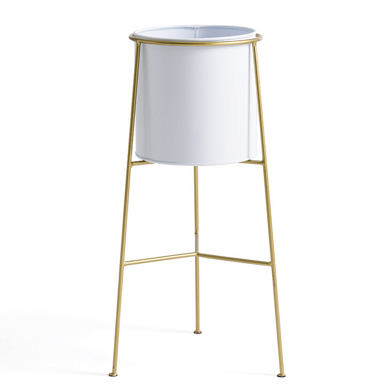 Кашпо из металла и латуни Elegance Elevated Planters белое Белый Латунь Кашпо из металла и латуни Elegance Elevated Planters белое Белый Латунь в Саратове | Loft Concept