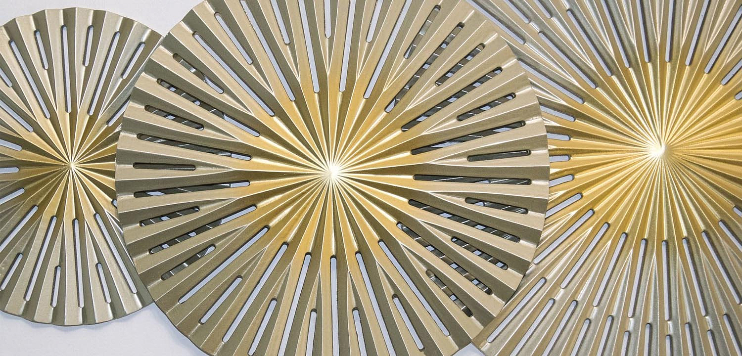 Арт-объект Apollo Gold and Silver Wall Plaque Disc gap 3 Арт-объект Apollo Gold and Silver Wall Plaque Disc gap 3 - Loft-Concept в Саратове