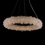 Люстра круглая с натуральным горным хрусталем Crystal Shimmer варинант исполнения - 2 | Loft Concept в Саратове