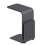 Stolik 90 Журнальный столик из шпона ясеня с чёрной эмалью варинант исполнения - 3 | Loft Concept в Саратове