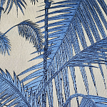 Мебельная ткань Вышивка синий принт 280 см T2-136 варинант исполнения - 2 | Loft Concept в Саратове